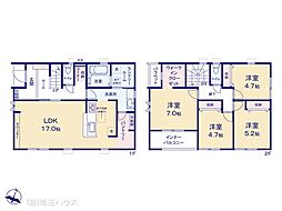 草加市新里町 新築戸建て 全1棟