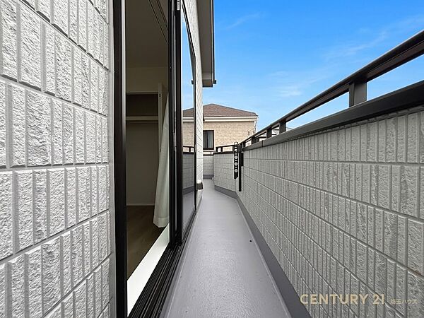 バルコニーを拡大表示