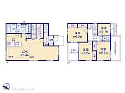 草加市手代7期 新築戸建て 全3棟
