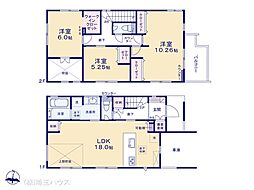 吉川市吉川2丁目 新築戸建て 全1棟