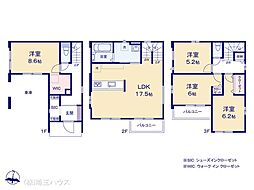 川口市西青木14期 新築戸建て 全1棟
