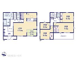 越谷市弥栄町 新築戸建て 全1棟