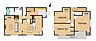 間取り：【間取図】3LDKの間取りです。各部屋に収納があるので、部屋を広く使える間取りになっています。