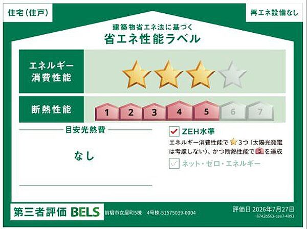 省エネ性能ラベル
