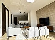 実際の写真にCGにて家具・家電を配置しております。現地に家具等はございませんのでご注意ください。