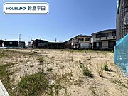 間口が広いので駐車がしやすいお土地です。