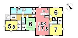 亀山市天神4丁目 第1期 全1棟 新築一戸建て