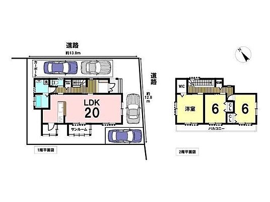 間取り 四日市市大字西阿倉川　中古一戸建て