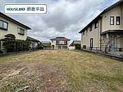 川島小学校／三滝中学校エリアで約85坪の建物の配置や間取りを自由に設計しやすい整形地♪一度現地をご見学してみませんか（2026年4月17日　北側から撮影）