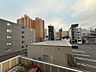 周辺：バルコニーから望む街並み。周囲の建物との間に距離があり、視界が広がる開放的な眺望です。空の広がりも感じられ、室内にいながら外の景色を楽しめます。毎日の暮らしに心地よい抜け感をもたらしてくれる環境です。
