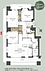 間取り：専有面積７７．０５m2の３ＬＤＫ。約１５．６帖のＬＤＫを中心に、７帖・５帖・４．５帖の洋室を配置。各居室に収納を備え、居住空間をすっきり使えます。複数面にバルコニーがあり開放感も感じられる間取りです。