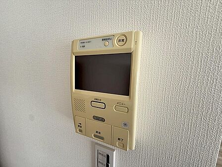 オートロック付きモニターインターホン!