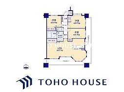 パステル音羽 3LDKの間取図画像