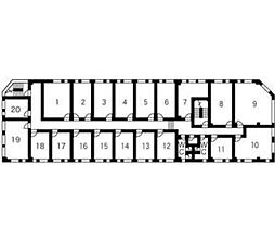 梅田東ビルの間取図画像