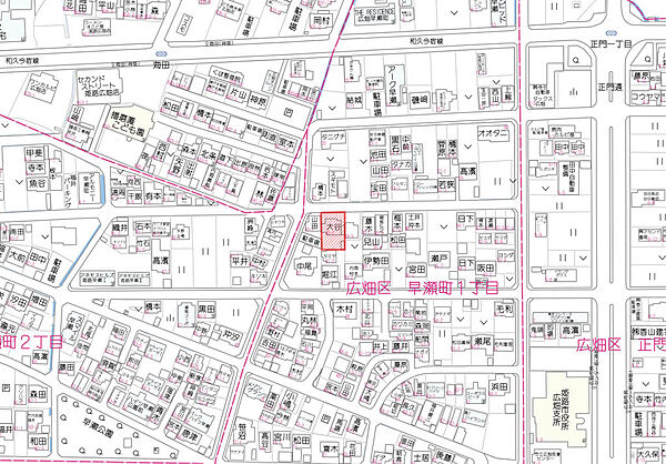 地図を拡大表示