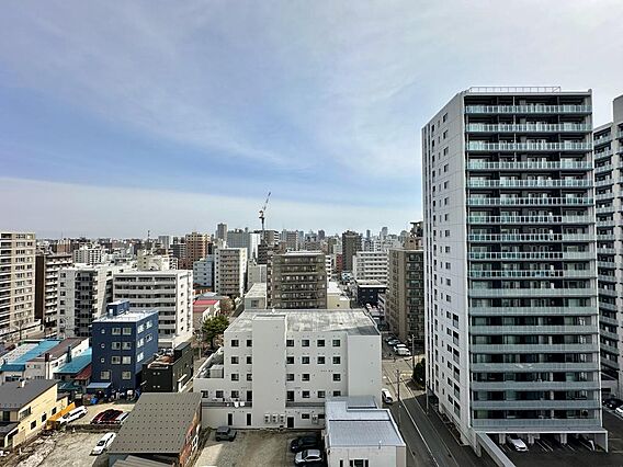 《東向きの眺望...