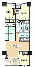 ネオグランデ馬場町鷹匠小路 4LDKの間取図画像