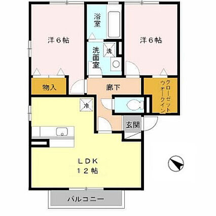 セントポーリアII_間取り_0