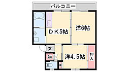 ビレッジハウス柏原 1階