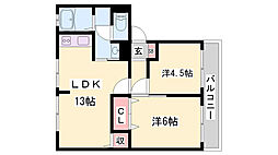 サンライフ雅A棟 2階/-