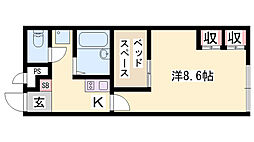 レオパレスグルワール28 1階/-