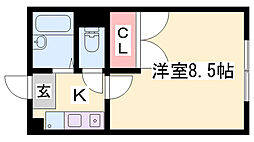 レオパレスセント・クロス 1階/-