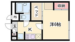 レオパレスチェルキオ 1階/-