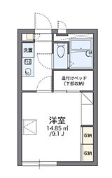 レオパレス明日香 1階/-
