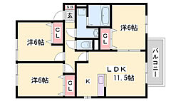 サニーホームズ A棟 1階