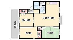 セジュール北八代A棟 2階
