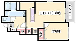 パレドール大浜II 1階/-