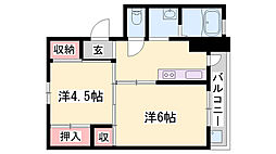 ビレッジハウス粟生 5階/-