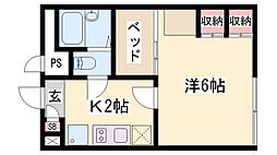 レオパレスＪステージI 2階