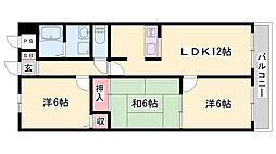 パティオ太子 3階/-