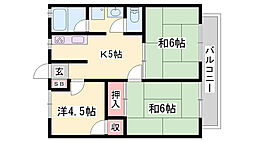山陽電鉄網干線 山陽網干駅 徒歩10分 2階/-