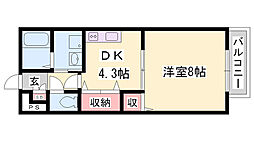 プランドール砥堀 1階/-