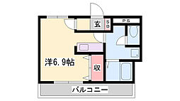 フラッツネオシティー 2階/-
