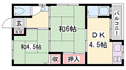 高芝荘 2階/-