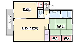 メイプルハイツ 2階