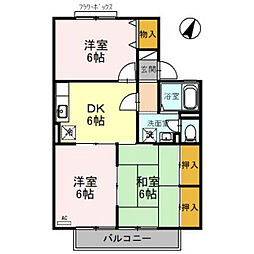 プレミールコートA棟 2階/-