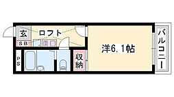 レオパレスCasero 野里 2階/-