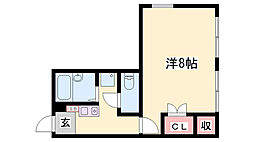 レオパレス飾西 1階/-