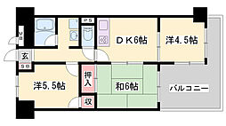ロイヤルコーポ姫路 4階