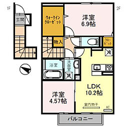 パークハイム七番館 2階/-