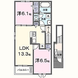 プラシード姫路 2階