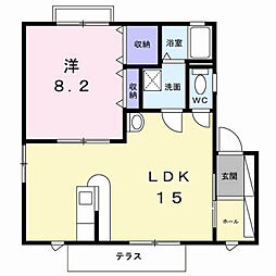 メゾンみやびB 1階/-