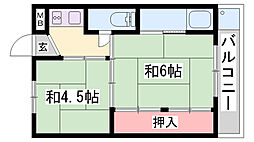 ビレッジハウス沢野本 1階