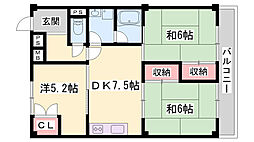 セントラル向陽台 2階/-