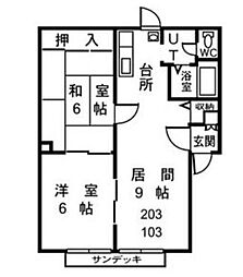 アーバンライフ山の手 1階
