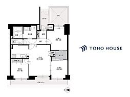 イトーピア夙川結善町 3LDKの間取図画像